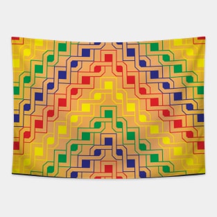 pattern line Tapestry