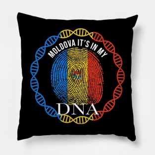 Moldova Its In My DNA - Gift for Moldovan From Moldova Pillow