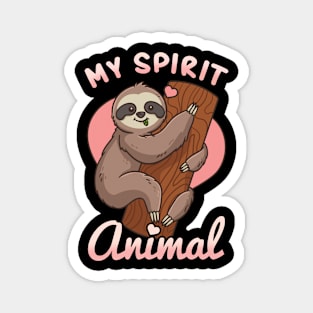 Sloth Spirit Animal Magnet