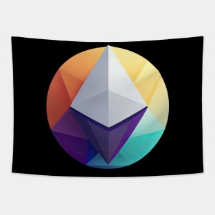 Ethereum to the moon Tapestry