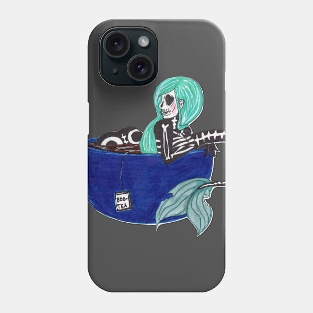 Boo-tea Phone Case by nannonthehermit