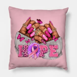 Hope Breast Cancer Awareness Support Pillow