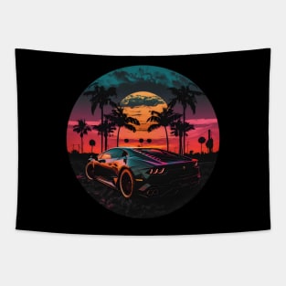 Sports Car Motorsport Tapestry