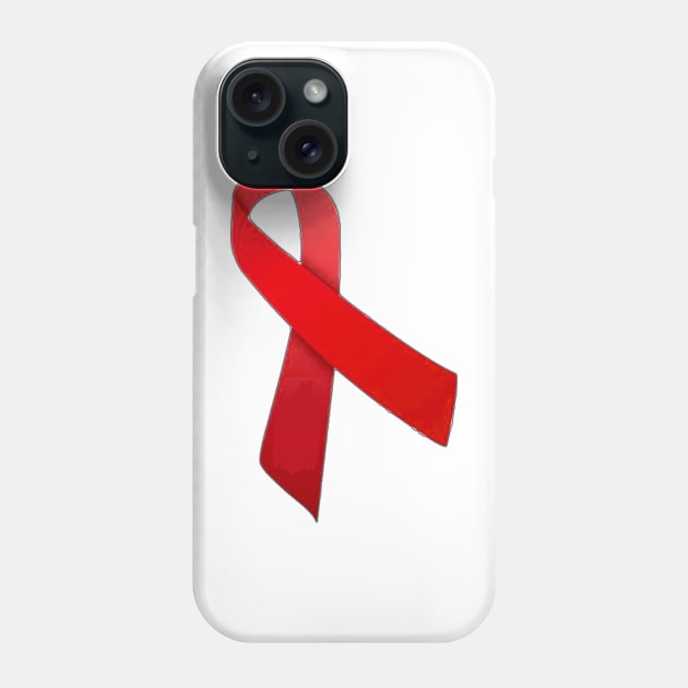 awareness ribbon Phone Case by ZoeBaruch