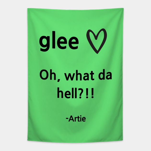 Glee/Artie/What da hell? Tapestry by Said with wit