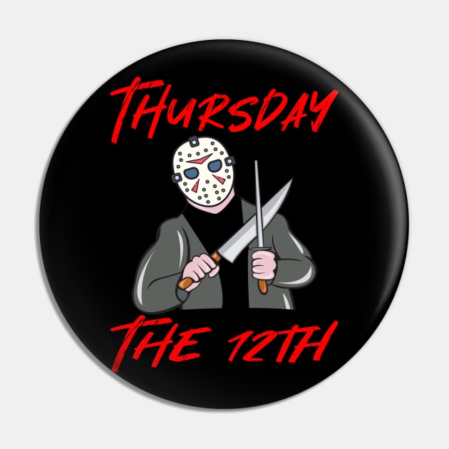 Thursday the 12th Pin by Blended Designs