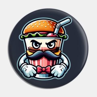 Burger Nog Pin