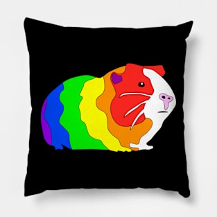 Rainbow Guinea Pig Pillow