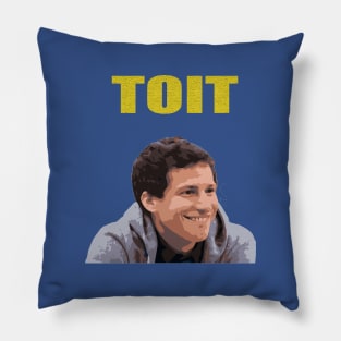 Peralta toit brooklyn Pillow