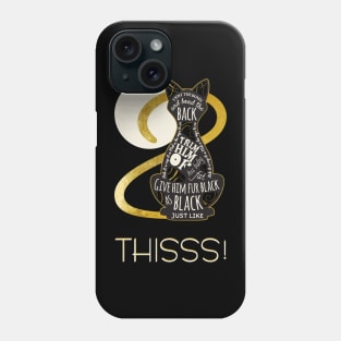 Hocus Pocus Cat Spell - Just. Like. This Phone Case