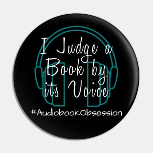 I Judge a Book by its Voice Pin