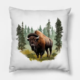 American Bison Pillow