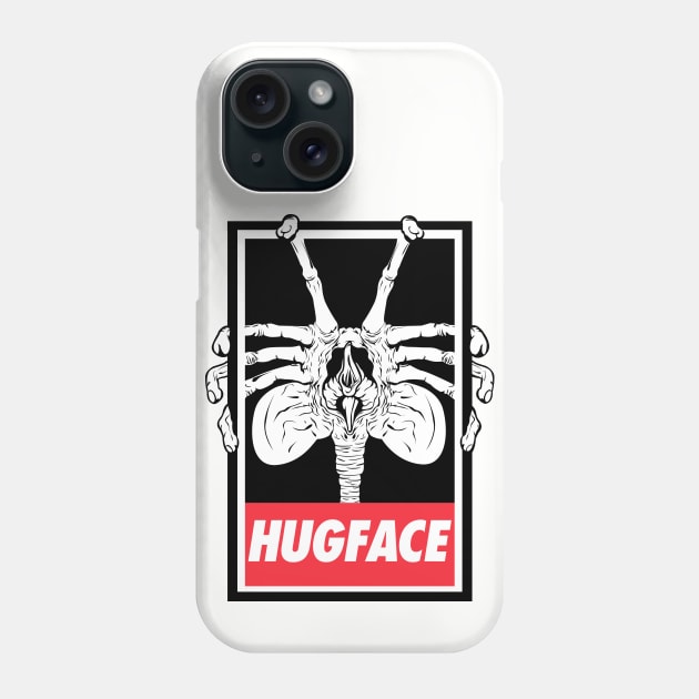 HUGFACE Phone Case by Samtronika