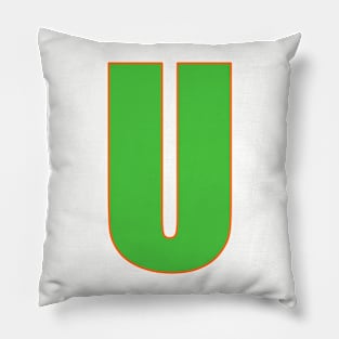 Gallant in Green: U's Defining edge Pillow