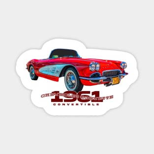 1961 Chevrolet Corvette Convertible Magnet