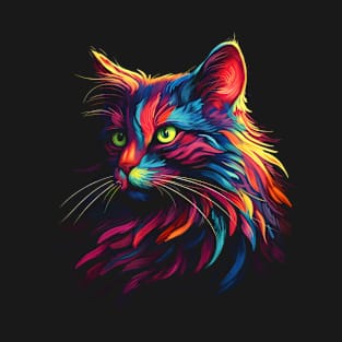 Neon Kitty #11 T-Shirt