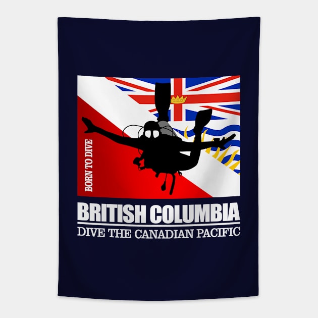 British Columbia DF2 Tapestry by grayrider