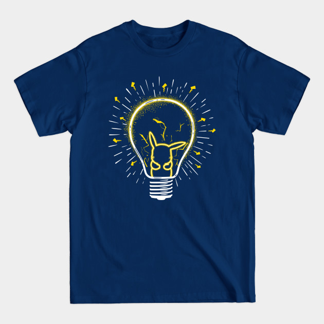 Disover Thunder Light Bulb - Anime Characters - T-Shirt