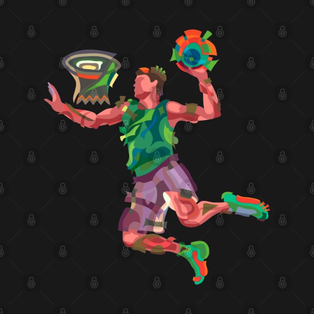 SLAM DUNK - ACCURATE BASKET BALL SHOT by STYLIZED ART