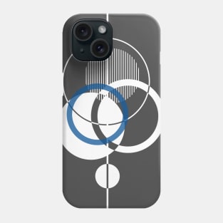 Minimal geometric illustration Phone Case