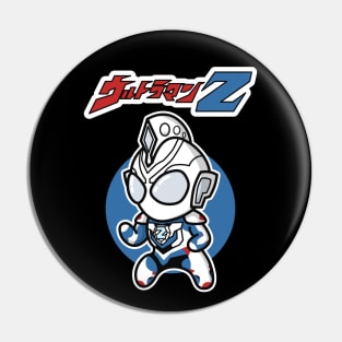 Ultraman Z Original Form Chibi Style Kawaii Pin