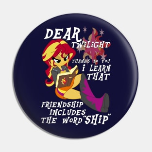 Friend "ship" is magic! Pin