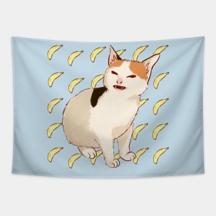 Cat NO Banana Tapestry