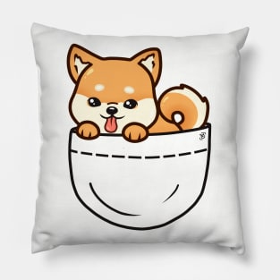 Pocket Shiba Inu Puppy Pillow