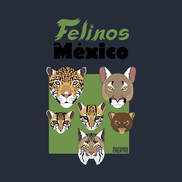 Felinos de Mexico 2 by ProcyonidaeCreative