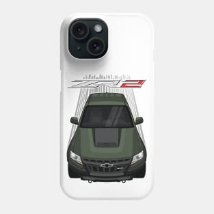 Chevrolet Colorado ZR2 - Deepwood Green Metallic Phone Case