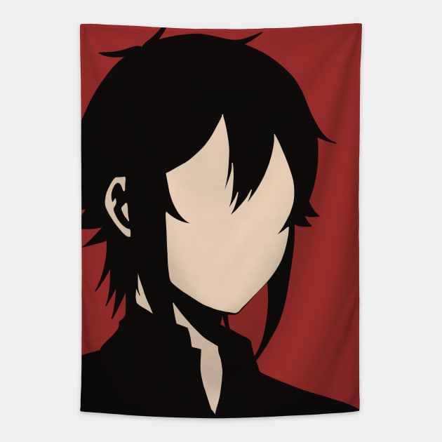 TOMO AIZAWA MINIMALIST DESIGN FROM TOMO CHAN IS A GIRL ANIME Tapestry by Animangapoi