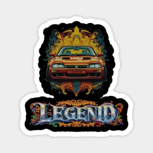 HONDA CRX - LEGEND Magnet