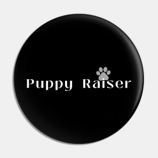 Puppy Raiser Back Pin