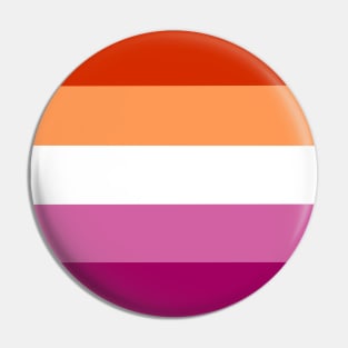 Lesbian flag Pin