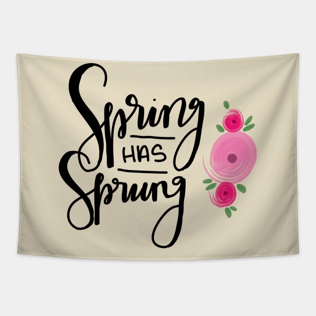 Spring has Sprung Tapestry by Haleys Hand