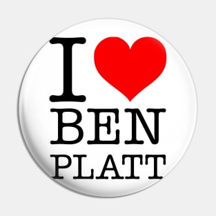 I ❤ Ben Platt Pin