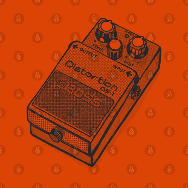 Distortion FX Pedal / Original Design by DankFutura