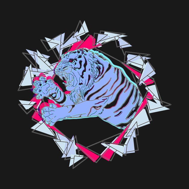 White Tiger | Colorful by ImaginativeWild