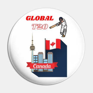 Global T20 Canada Pin