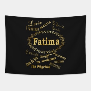 Our Lady of Fatima Portugal Lucia Jacinta Francisco Tapestry