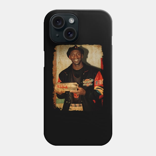 Michael Jordan Old Style Vintage Phone Case by CAH BLUSUKAN