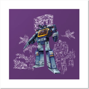 Transformers Prime Soundwave: Superior Art Print for Sale by