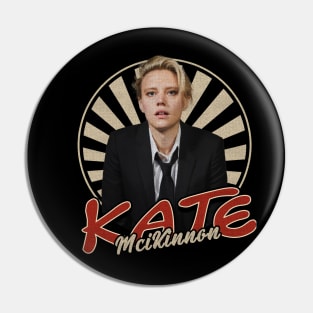 Vintage Circle Kate McKinnon Pin