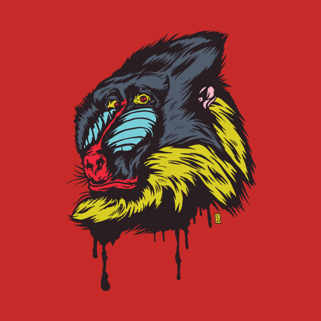 Art Mandrill by Thomcat23