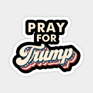 Pray For Trump Magnet