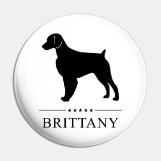 Brittany Black Silhouette Pin