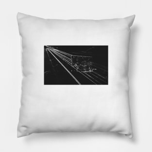 BLACK Electronic Underground #11 Pillow