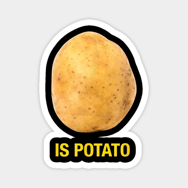 Stephen Colbert Is Potato Magnet by roninslowell