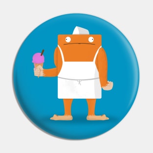 Ice Cream Vendor - Everyday Monsters Pin