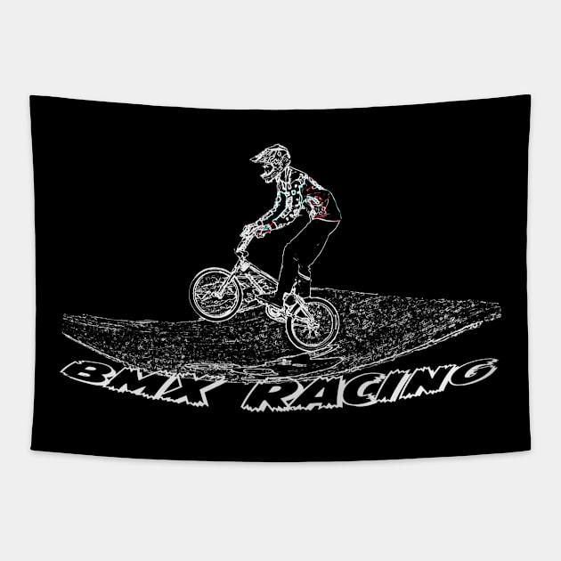 bmx Tapestry by rickylabellevie